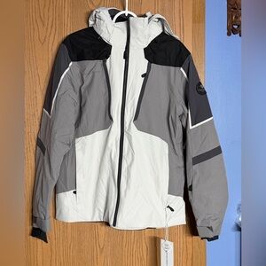 Obermeyer® Men's Medium Foundation™ Insulated HydroBlock Pro® Jacket in Stone